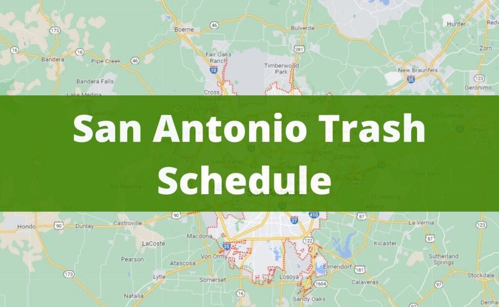 Bulk Trash San Antonio • Accepted products, opening hours and contact