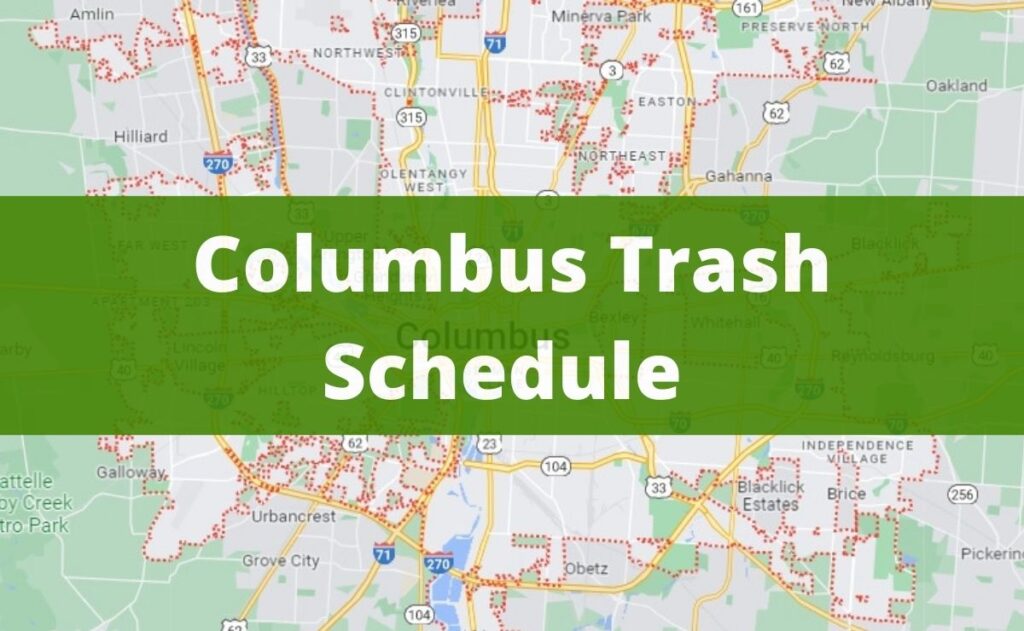 Columbus Garbage Day • Calendar & Hours