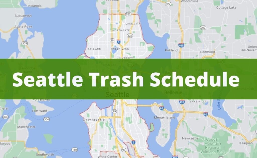 Seattle Garbage Pickup • Collection schedule and prices