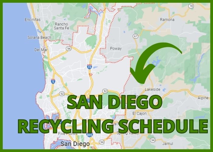 San Diego Recycling Schedule